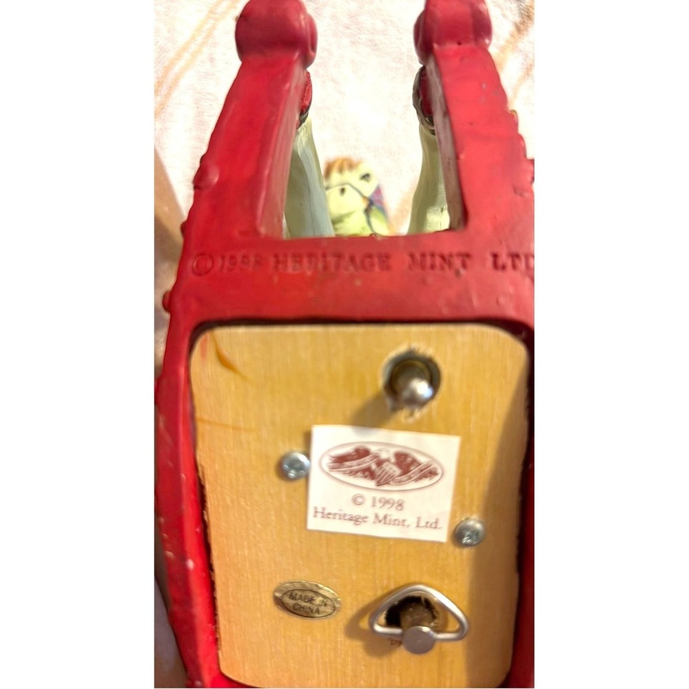 1998- ROCKING WIND UP HORSE - Picture 2 of 3